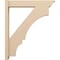 Ekena Millwork 6-in W x 32-in D x 38-in H Balboa Trad Rough Cedar Woodgrain TimberThane Outlooker, Primed Tan OUTUR060X32X38BOA04RCPR - alternate 3